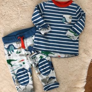 Baby Boden 6-12 month reversible set
